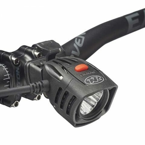 Nite Rider Pro 2200 light mounted on a handlebar - 360velo